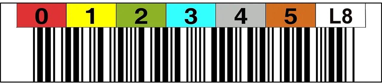 Bild von ASTAR LTO8 HORIZ. 000100-000199 (100) LTO8100199 TRIOPTIC Barcode-Etiketten ASTAR (LTO8100199)