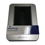 Bild von MediaRange Aluminium-Box Aufbewahrung von USB Sticks, SSD + Festplatte Zubehör