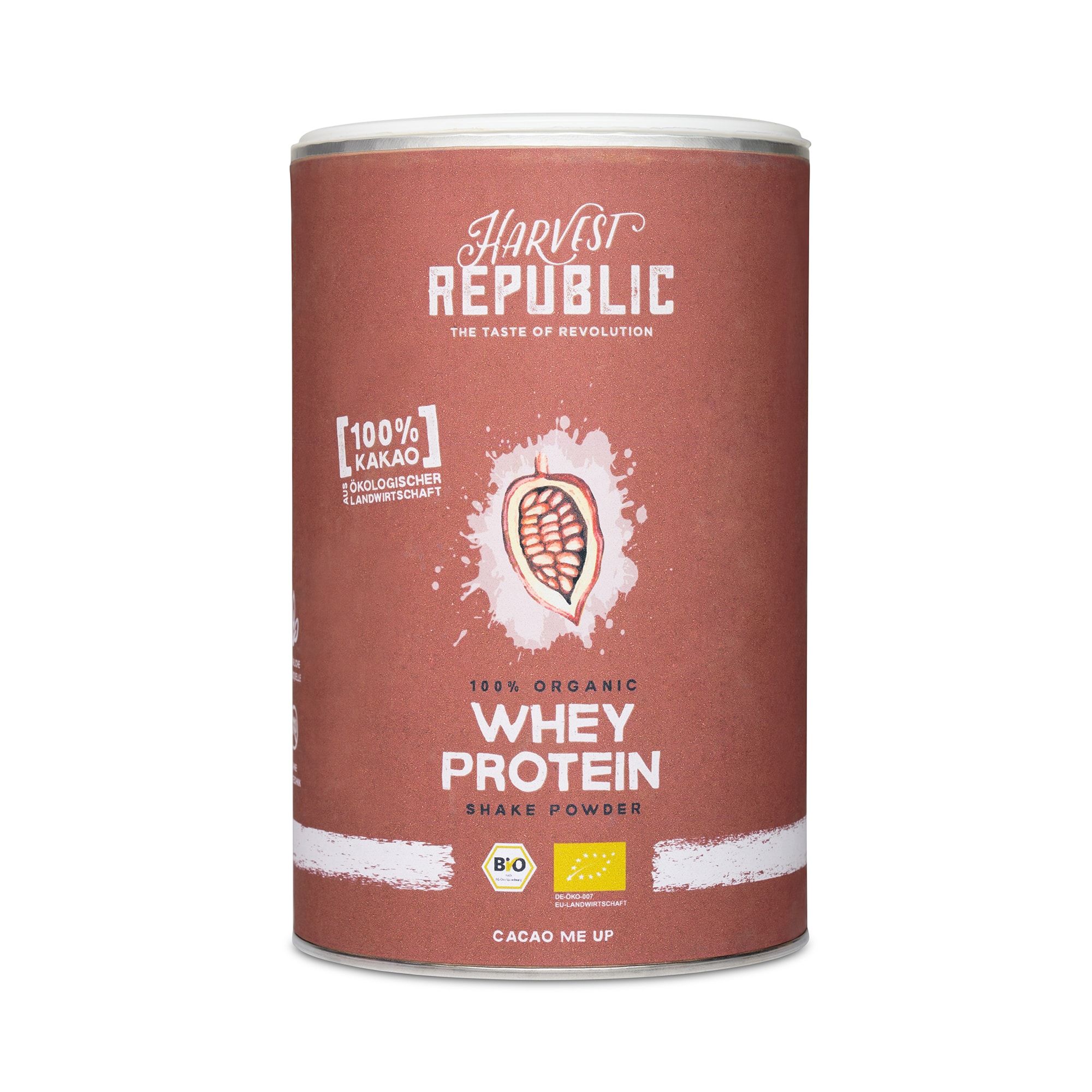 Bild von Harvest Republic Bio Whey Protein, Kakao