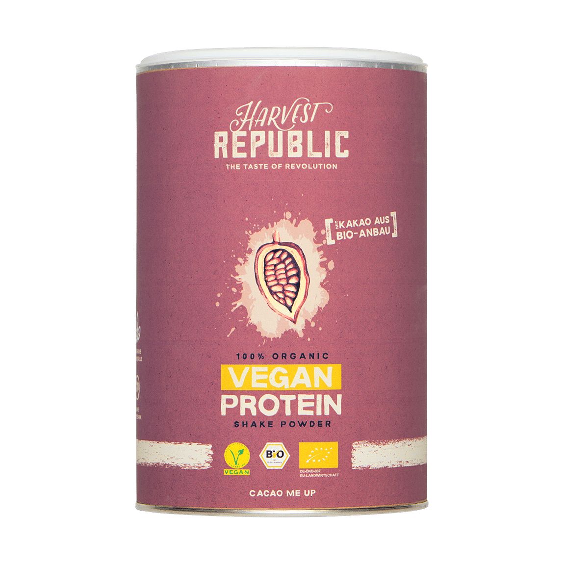 Bild von Harvest Republic Bio Almond Protein, Kakao