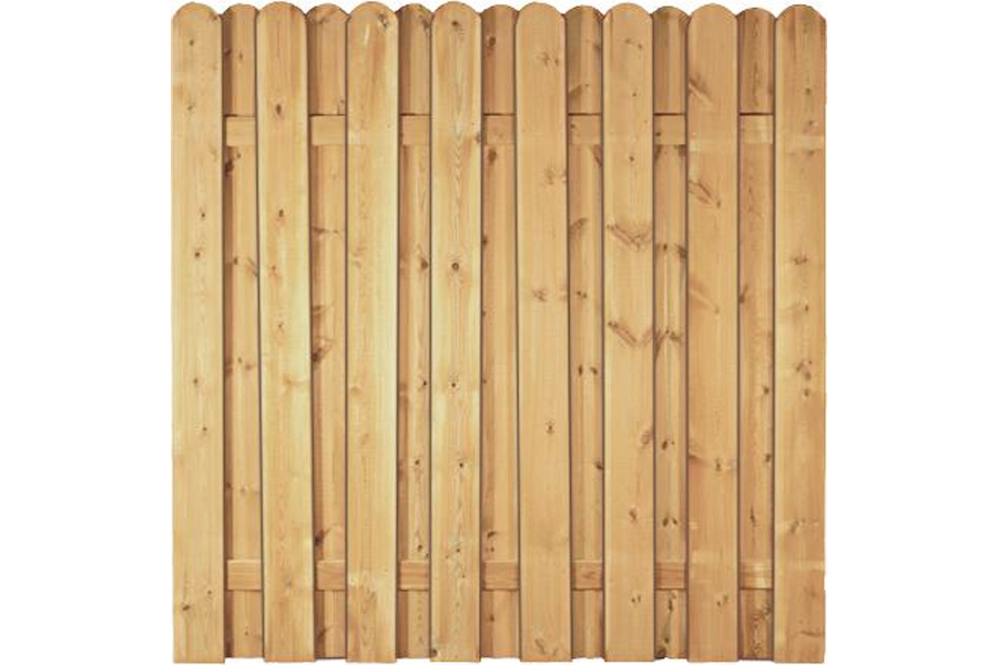 Bild von Sichtschutzzaun Holz Kiefer/Fichte 180 x 180 cm (Serie Eversten)