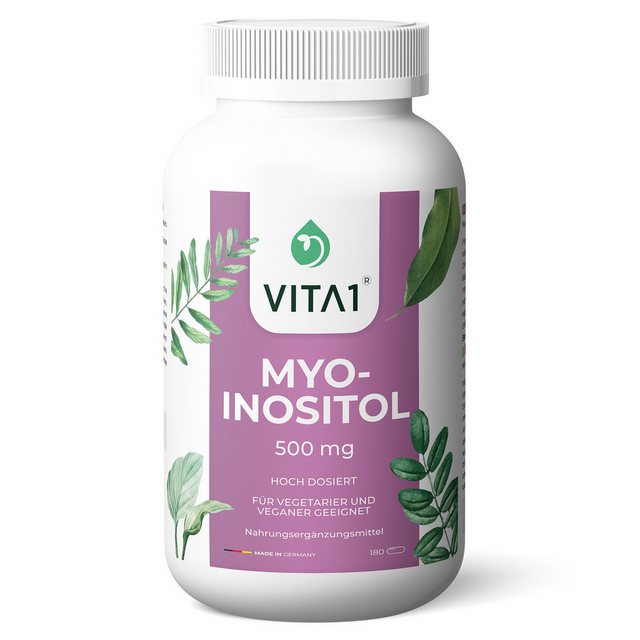 Bild von Kopie von VITA1 Myo-Inositol, 180 Kapseln, 500 mg #1