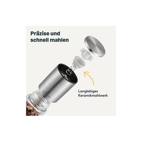 Bild von SILBERTHAL Salz- und Pfeffermühle Set – Eleganz trifft Funktionalität