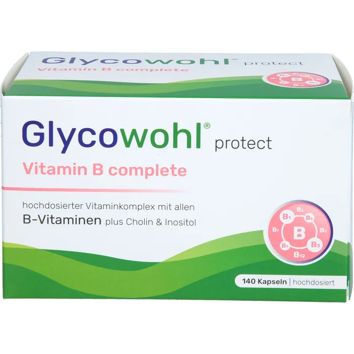 Bild von GLYCOWOHL Vitamin B complete+Inositol+Cholin Kaps. 140 St.