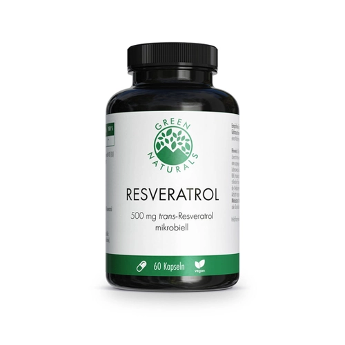 Bild von Heilpflanzenwohl Green Naturals Resveratrol mit Veri-te 500mg vegan Kapseln (60 Stk.)