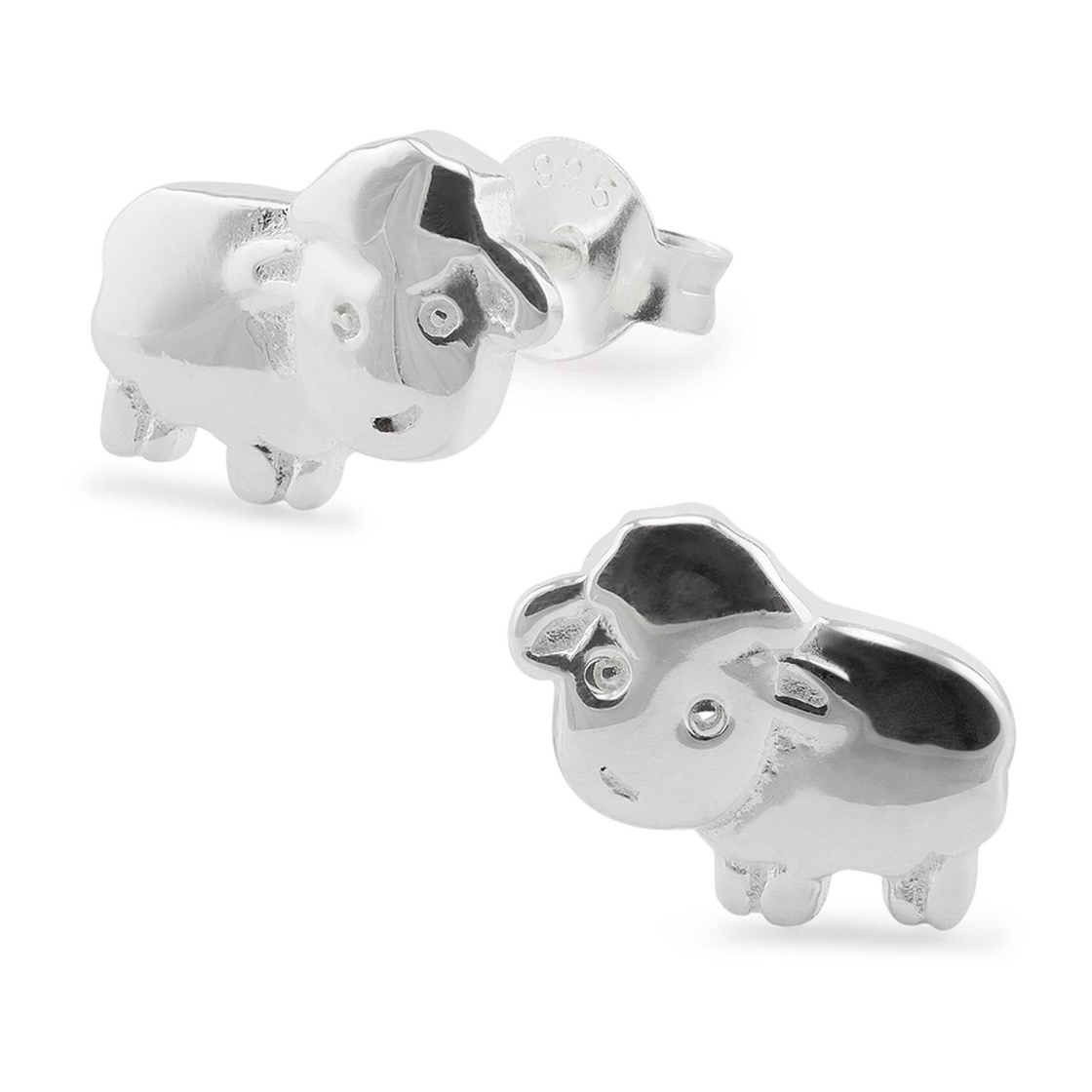 Bild von Schaf Ohrringe aus 925 Silber