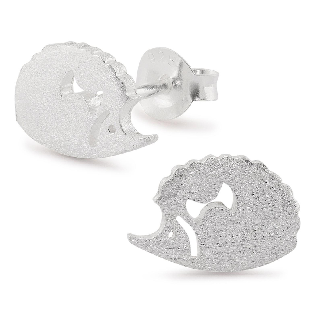Bild von Monkimau Ohrring-Set Igel Ohrringe aus 925 Silber, Hypoallergen