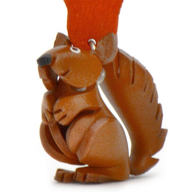 Bild von Monkimau Schlüsselanhänger Set Eichhörnchen Schlüsselanhänger aus Leder