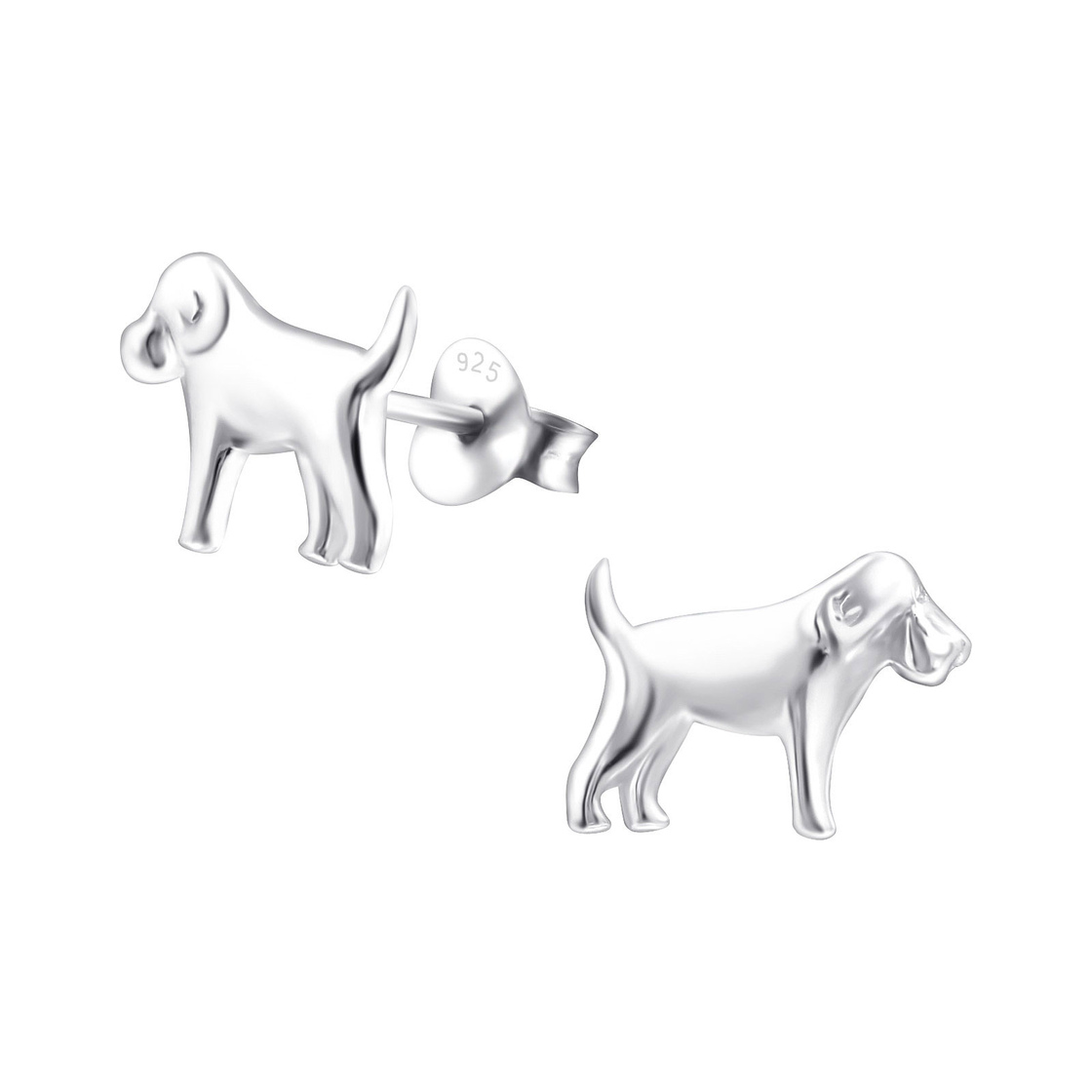 Bild von Monkimau Ohrring-Set Hunde Ohrringe aus 925 Silber, Hypoallergen