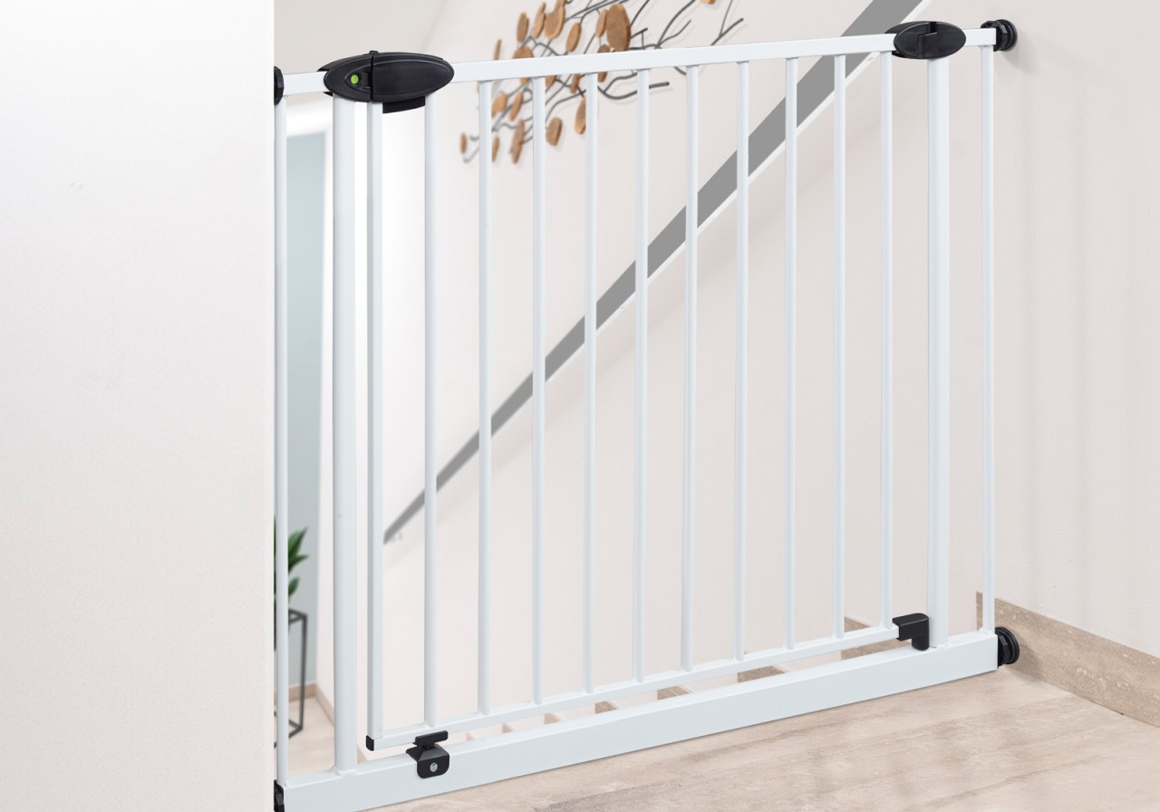 Bild von IMPAG® Tür- und Treppenschutzgitter Traffic Light 73 - 222 cm""
