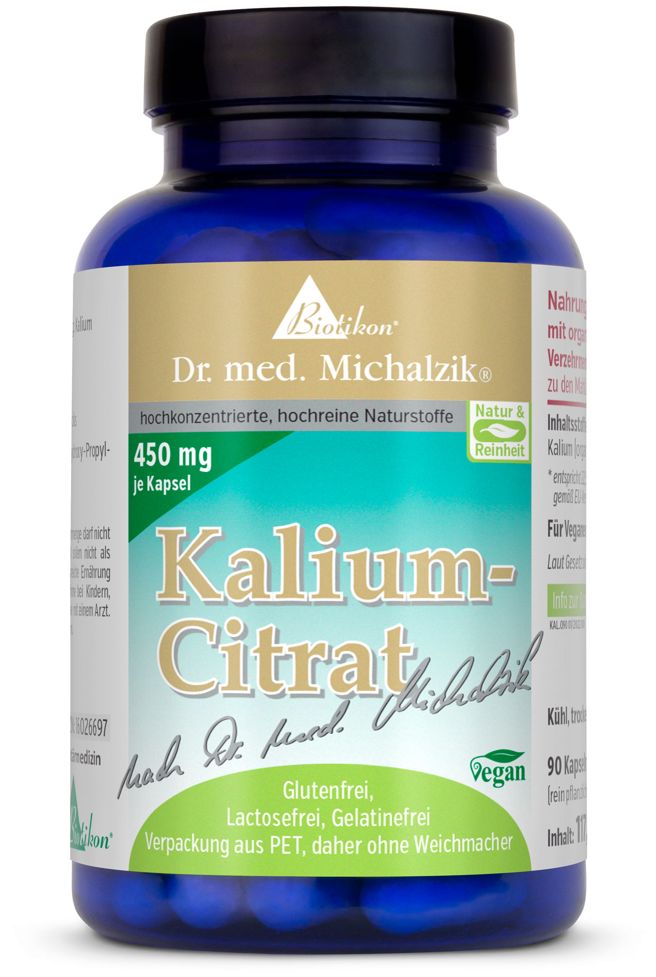Bild von Kalium-Citrat Kapseln nach Dr. med. Michalzik