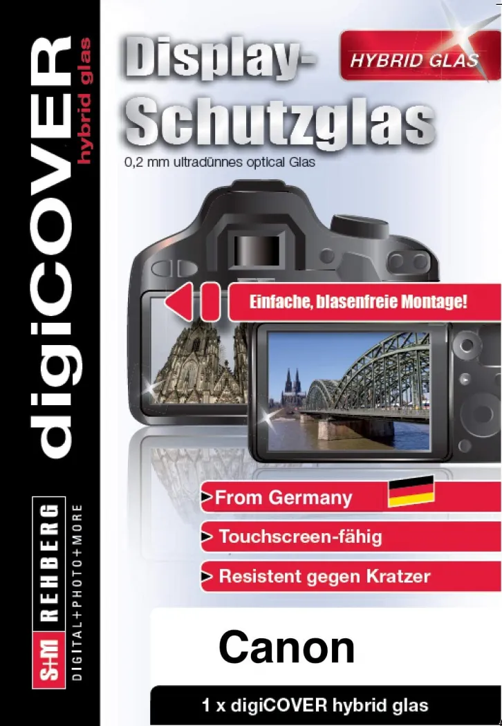 Bild von digiCOVER Hybrid Displayschutz Canon EOS R10