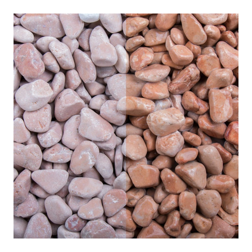 Bild von Ziersplitt Rosso Verona getrommelt, 500 kg (Bigbag), 7-15 mm