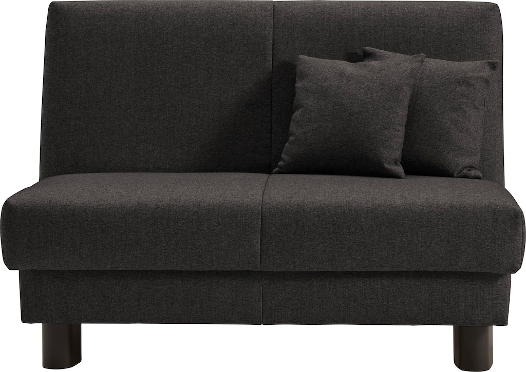 Bild von ell + ell Schlafsofa "Enny", Liegefläche Breite 120 oder 140 cm, Liegehöhe 40 cm, Füße schwarz