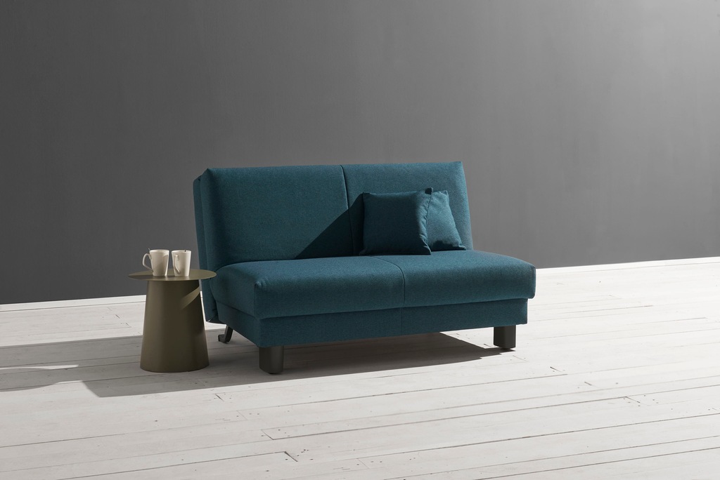 Bild von ell + ell Schlafsofa "Enny", Liegefläche Breite 120 oder 140 cm, Liegehöhe 45 cm, Füße schwarz