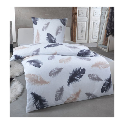 Bild von Malika Bettwäsche 135x200 + 80x80 cm Cashmere Touch