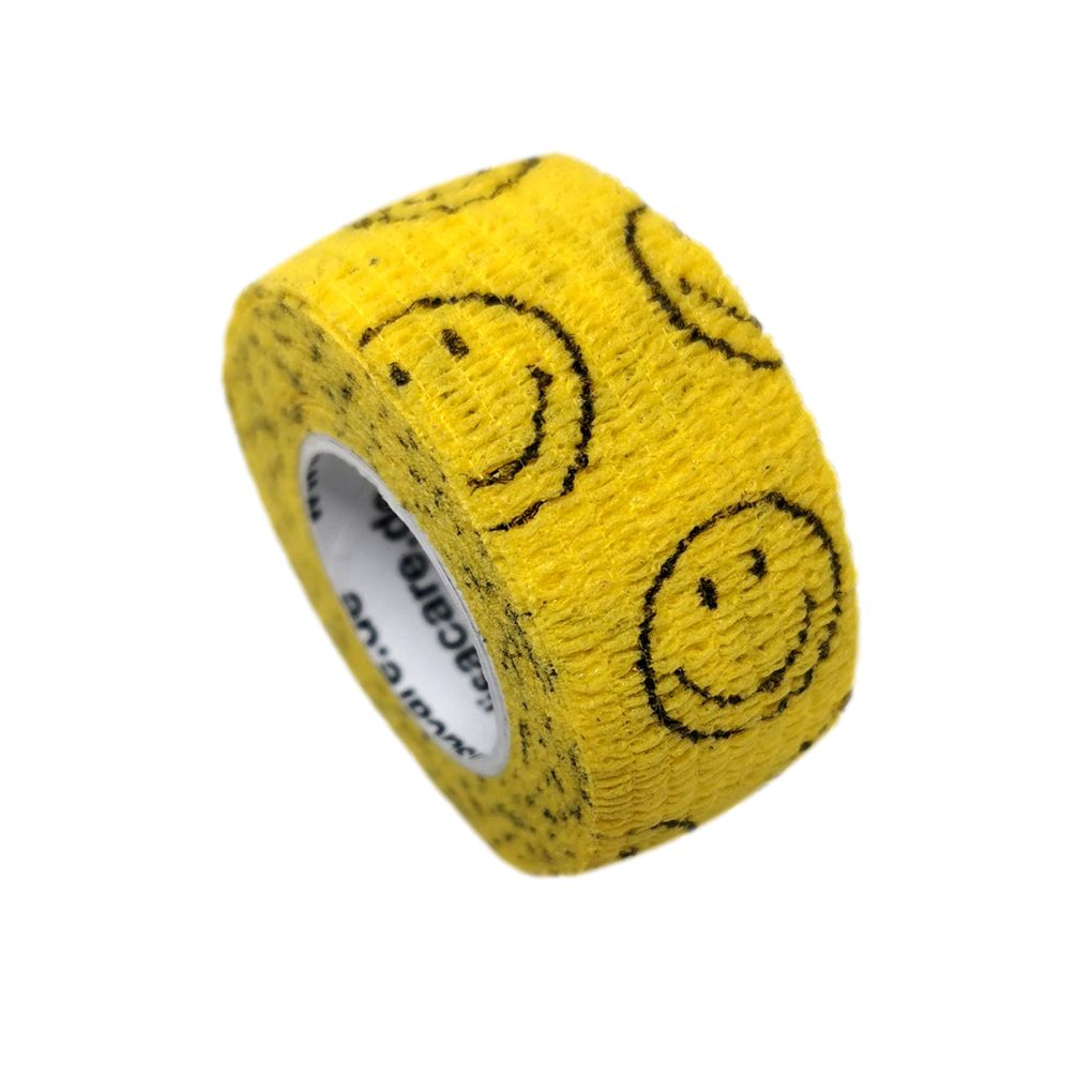 Bild von LisaCare Fingerpflaster - Smiley Gelb - 2,5cm x 4,5m