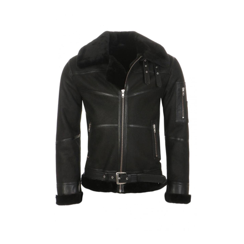 Bild von Hollert Bomber Jacket - B16 in Kastanie/Creme, Größe XL
