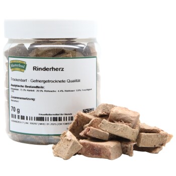 Bild von Masterfeed Trockenbarf Rinderherz