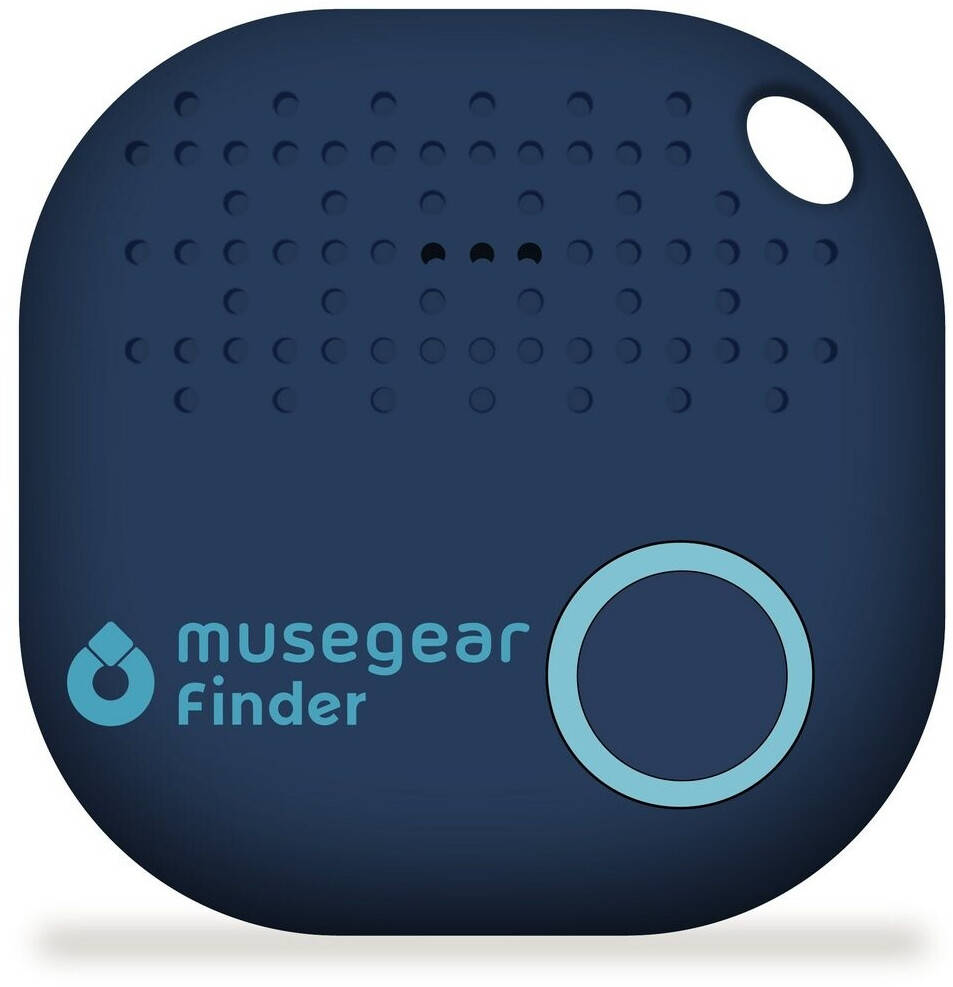 Bild von musegear Schl?sselfinder mit Bluetooth App aus Deutschland I Maximaler Datenschutz | dunkelblau 1er Pack I GPS Ortung / Kopplung I Schl?ssel finden