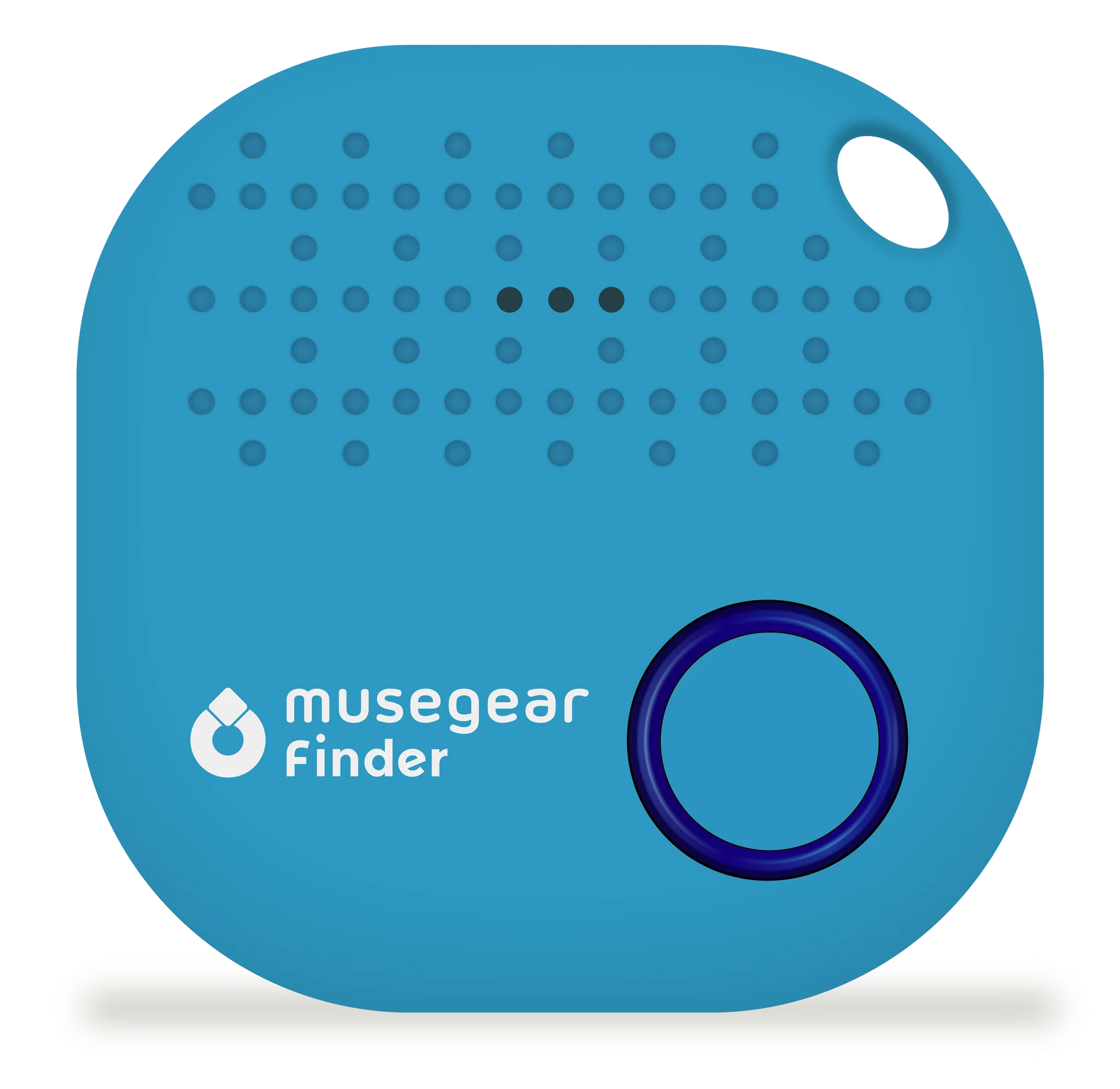 Bild von musegear Schl?sselfinder mit Bluetooth App aus Deutschland I Maximaler Datenschutz I hellblau 1er Pack I Schl?ssel finden