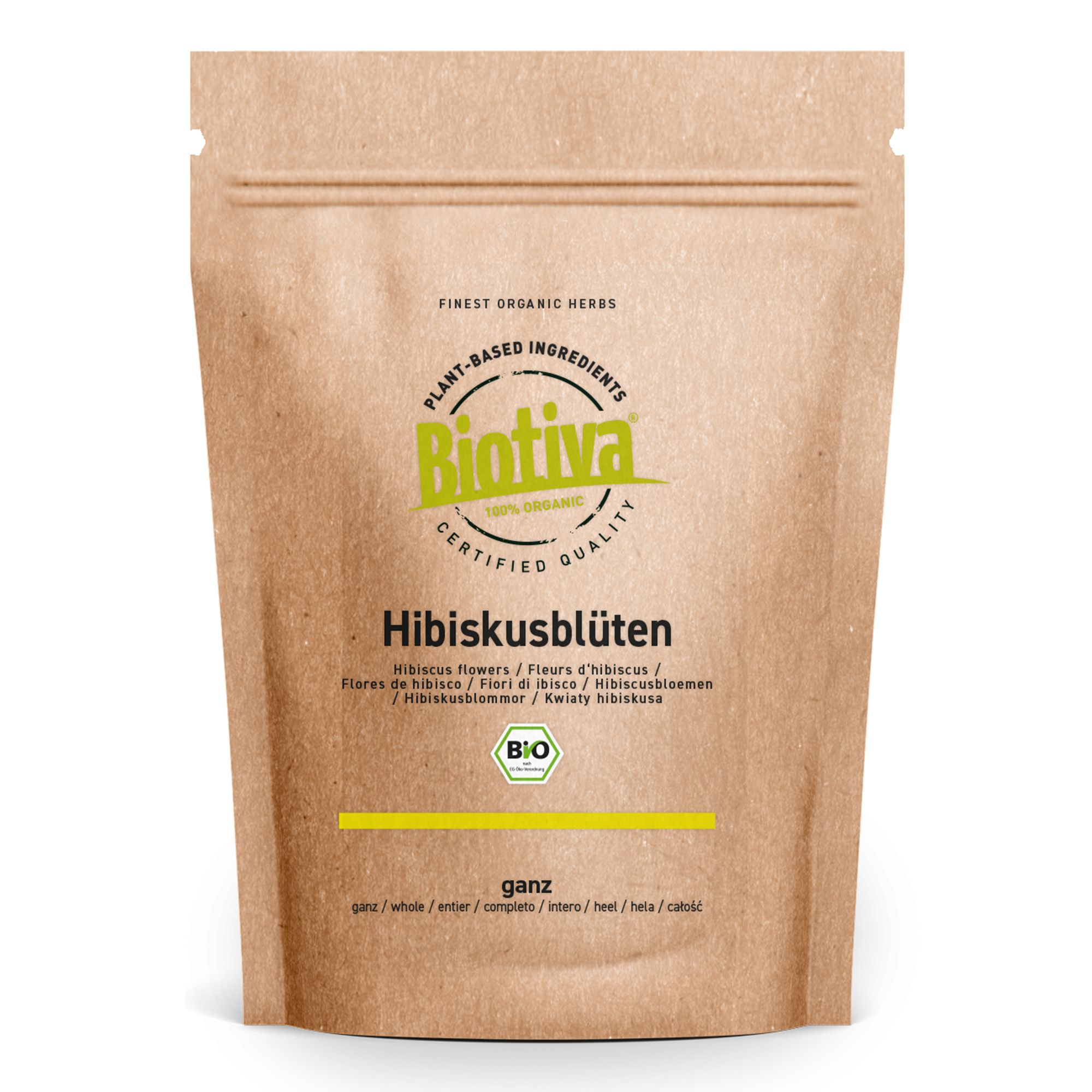 Bild von Biotiva Hibiskusblüten Tee Bio