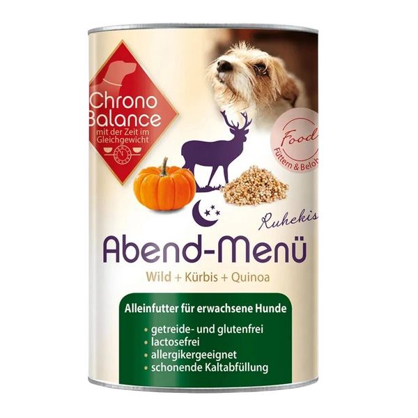 Bild von ChronoBalance Abend Menü Wild mit Kürbis und Quinoa 800 g