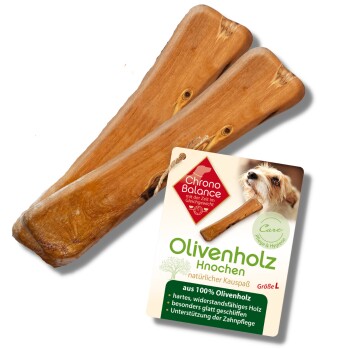 Bild von ChronoBalance Olivenholz KNOCHEN (L) 2er Paket