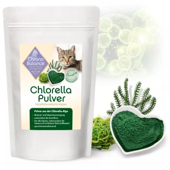 Bild von ChronoBalance Chlorella Pulver für Katzen