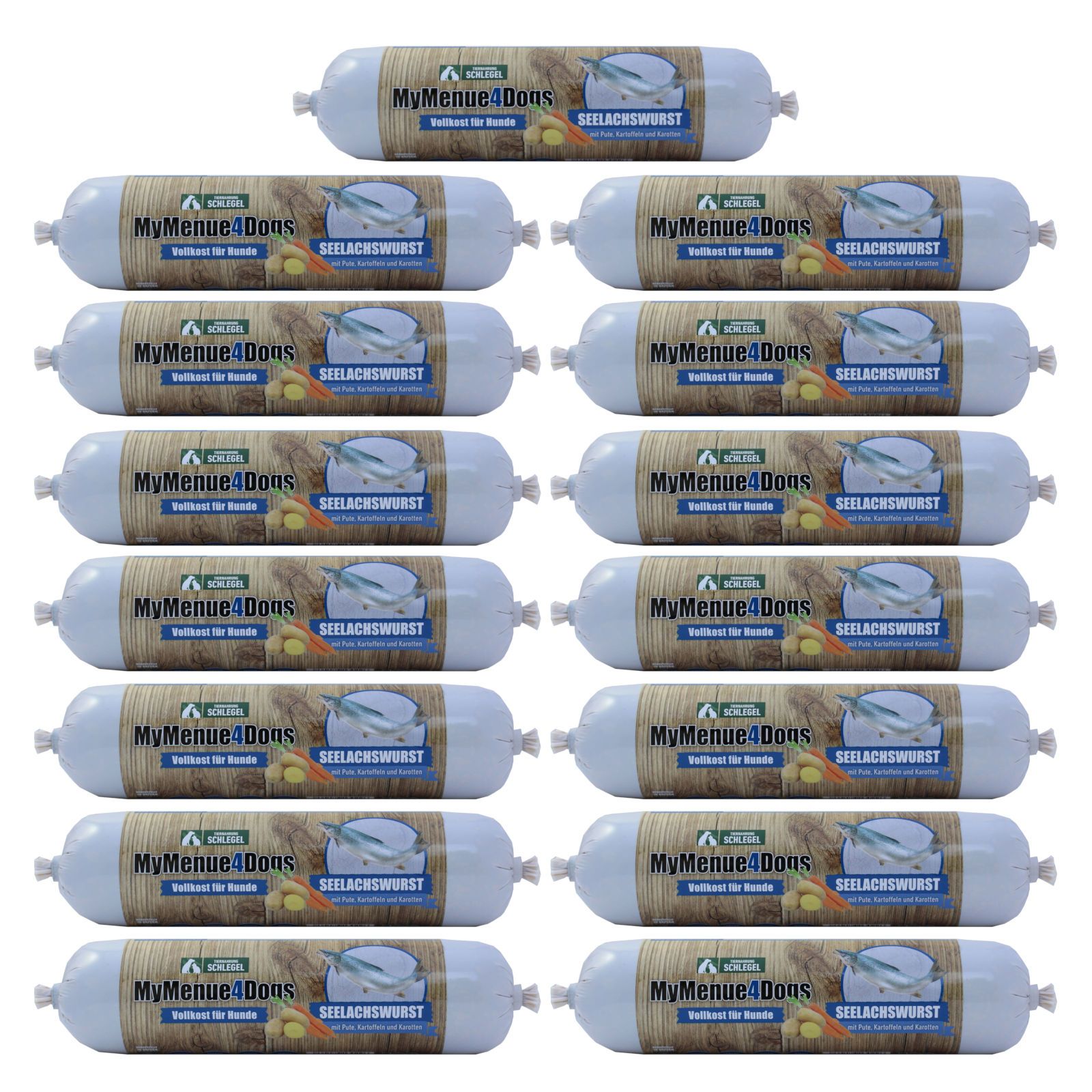 Bild von MyMenue4Dogs Hundefutter Seelachswurst