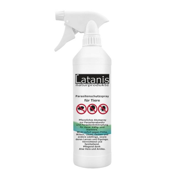 Bild von Latanis Naturprodukte Insektenspray A16vet Akutspray gegen Parasiten - Schutzspray für Tiere - 470 ml