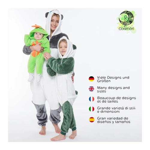 Bild von Corimori 1852 Pablo der Pinguin Onesie - Der flauschige Hingucker für jede Veranstaltung