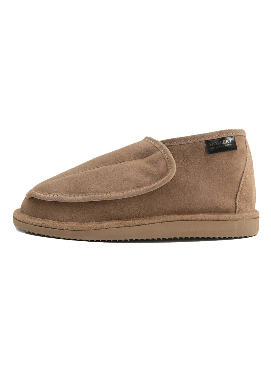 Bild von Lammfell Hausschuhe - CHRISTEL Schuhgröße: EUR 45 | Farbe: Braun