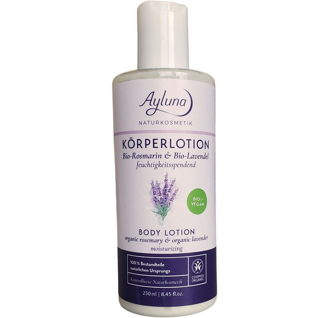 Bild von Ayluna Körperlotion Bio-Rosmarin & Bio-Lavendel - 250 ml