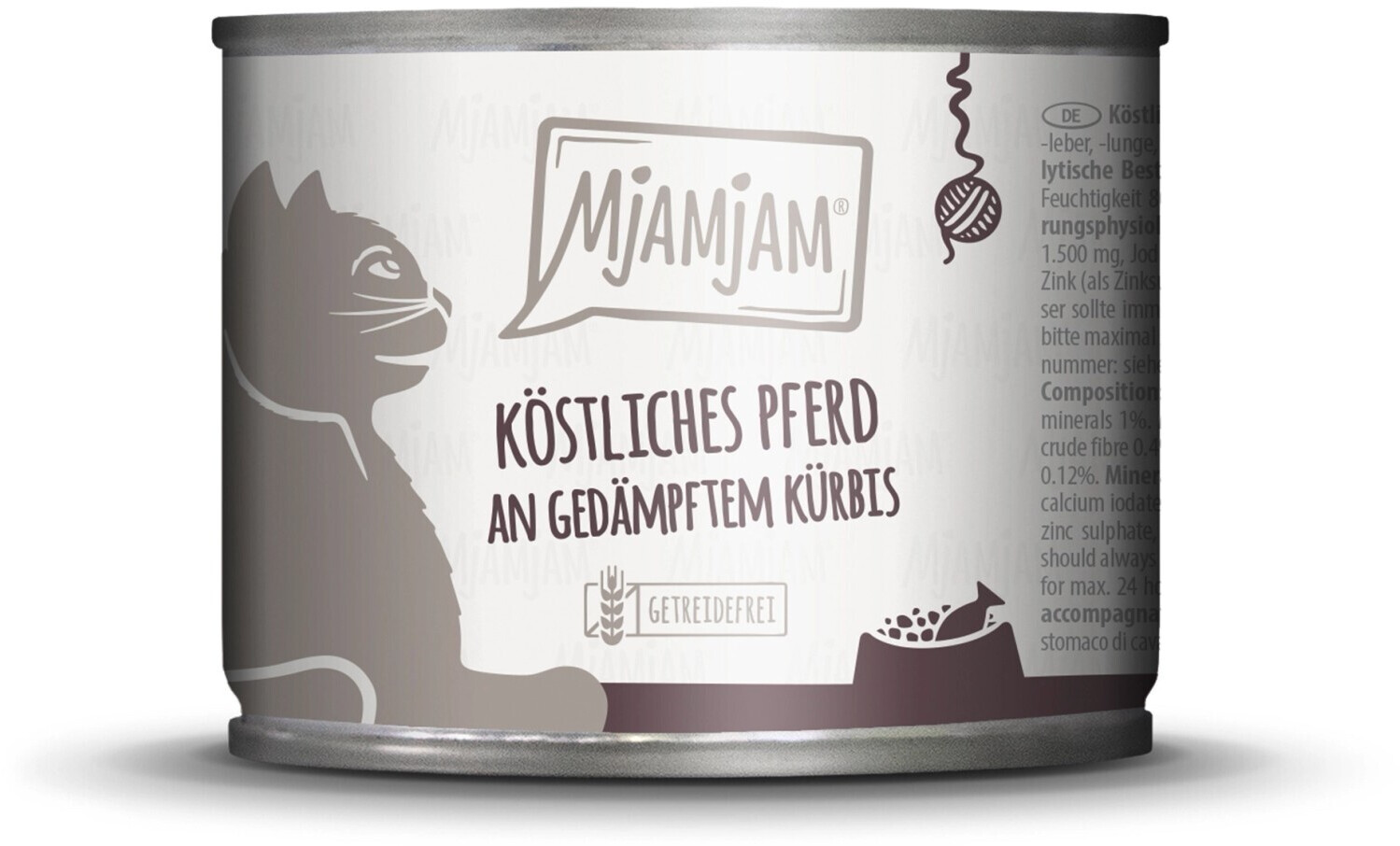 Bild von MjAMjAM Köstliches Pferd an gedämpften Kürbis Katzen-Nassfutter 200g