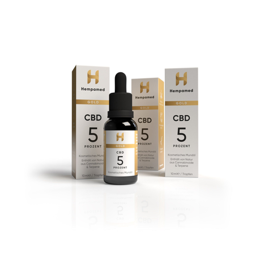 Bild von Hempamed 3x Gold CBD Öl 5 %