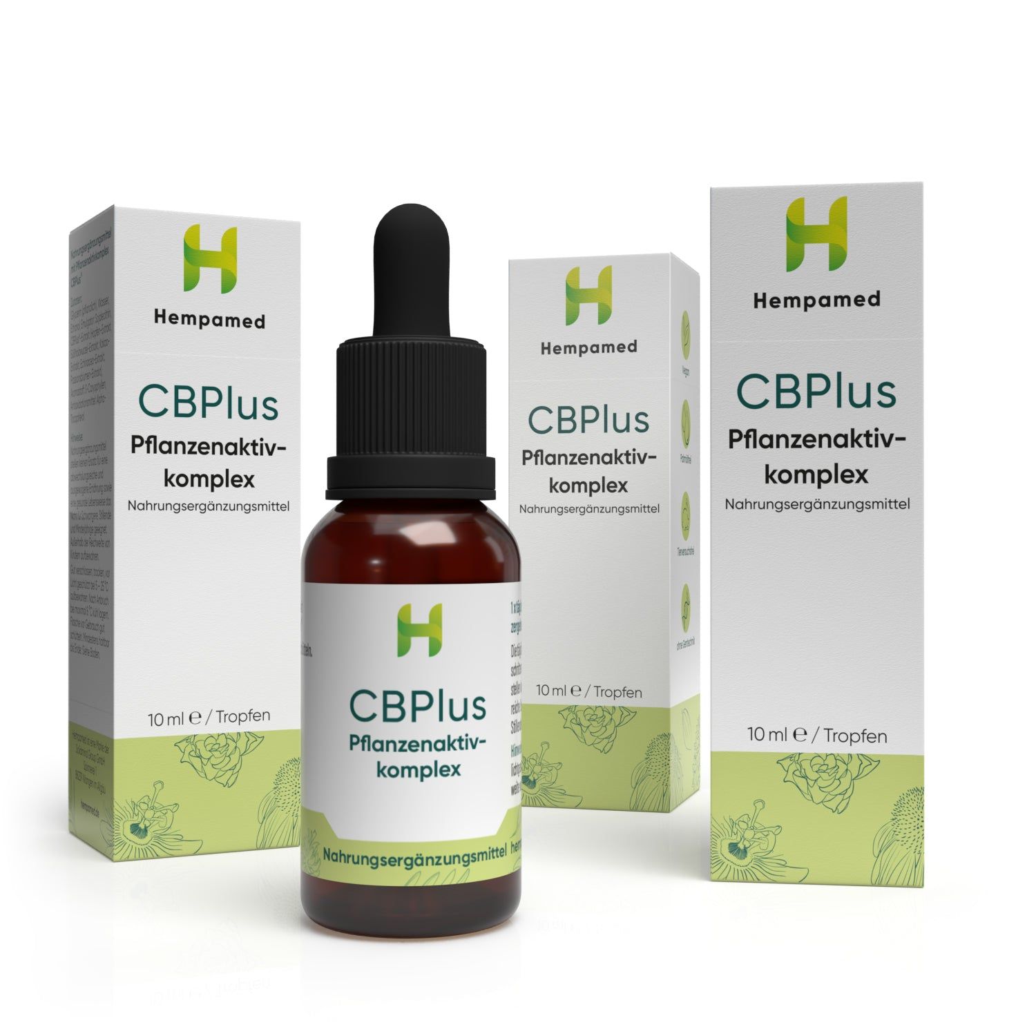 Bild von Hempamed 3x CBPlus - 500 mg Pflanzenaktivkomplex