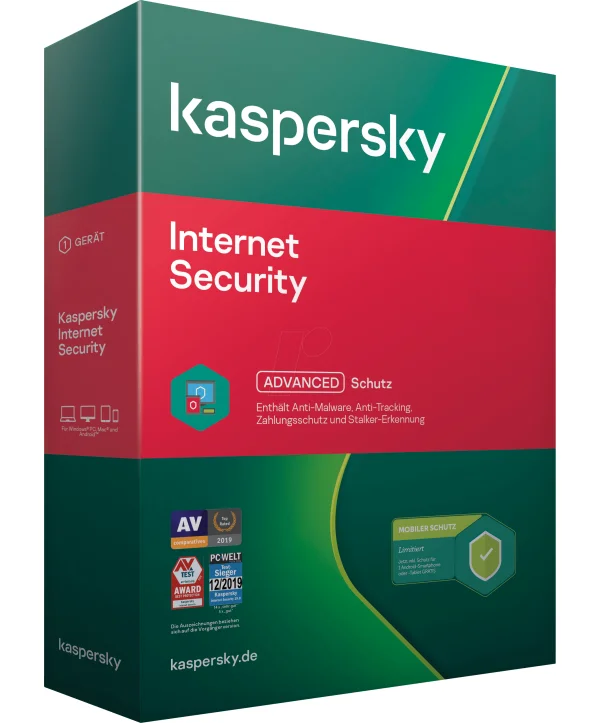 Bild von Kaspersky Internet Security Upgrade 5 Geräte / 2 Jahre