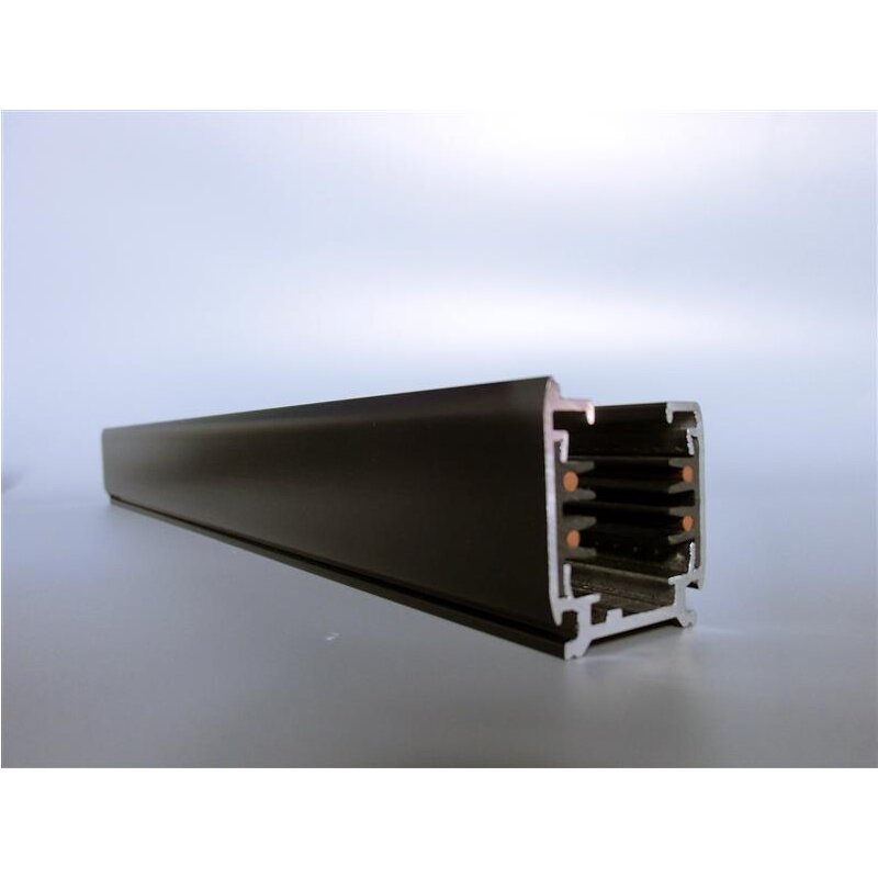 Bild von DOTLUX 3 Phasen-Stromschiene, 1 m, schwarz matt - 3893-S1
