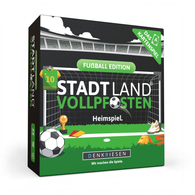 Bild von DENKRIESEN - STADT LAND VOLLPFOSTEN® - Das Kartenspiel FUßBALL EDITION - "Heimspiel."