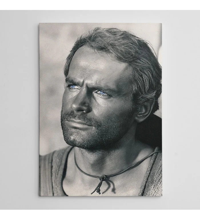Bild von Leinwand - Der müde Joe - Portrait - Die rechte und die linke Hand des Teufels - Terence Hill