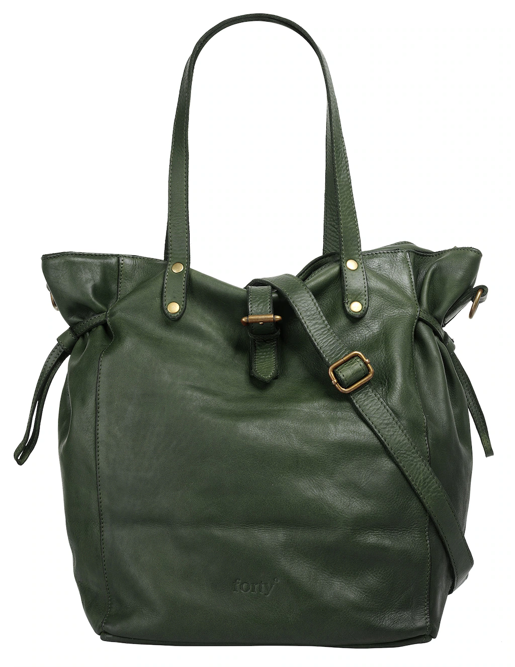 Bild von forty° Shopper, echt Leder, Made in Italy