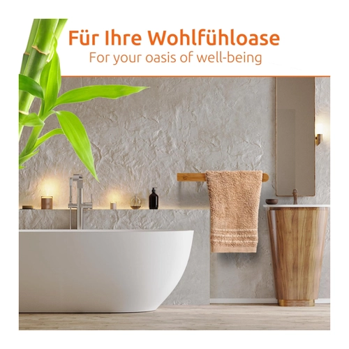 Bild von ECENCE Handtuchhalter aus Holz – Nachhaltigkeit trifft auf Funktionalität