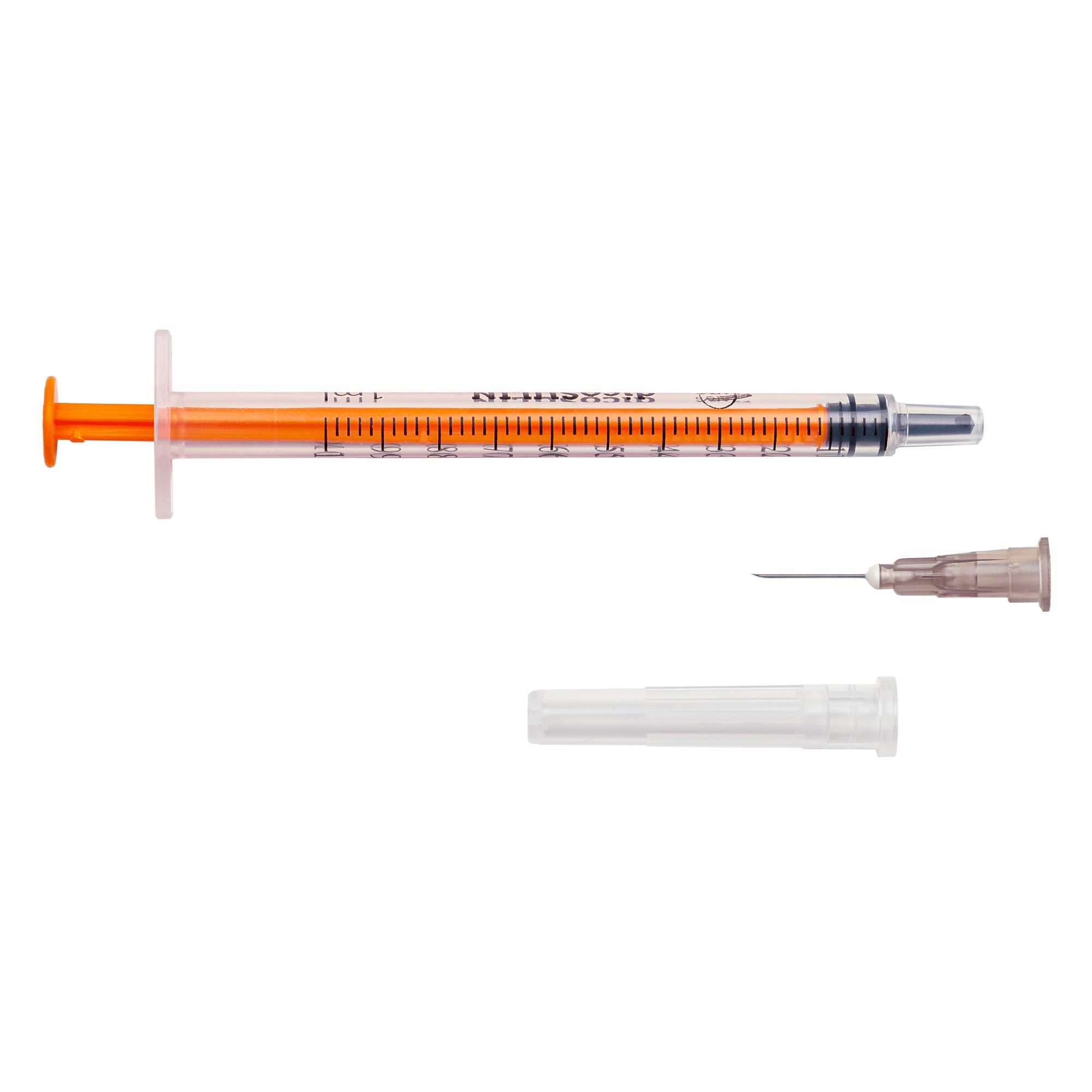 Bild von Zarys dicoSULIN Insulin U-100 Einwegspritze mit Kanüle Nadel