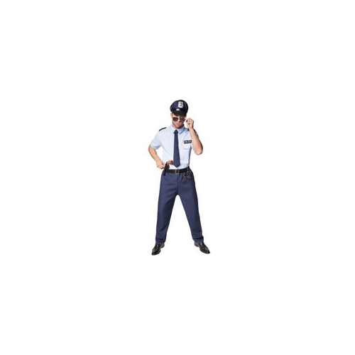 Bild von tectake® Herrenkostüm Police Officer