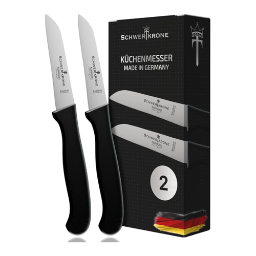 Bild von Schwertkrone Solingen Premium Schälmesser Set, 2er-Pack