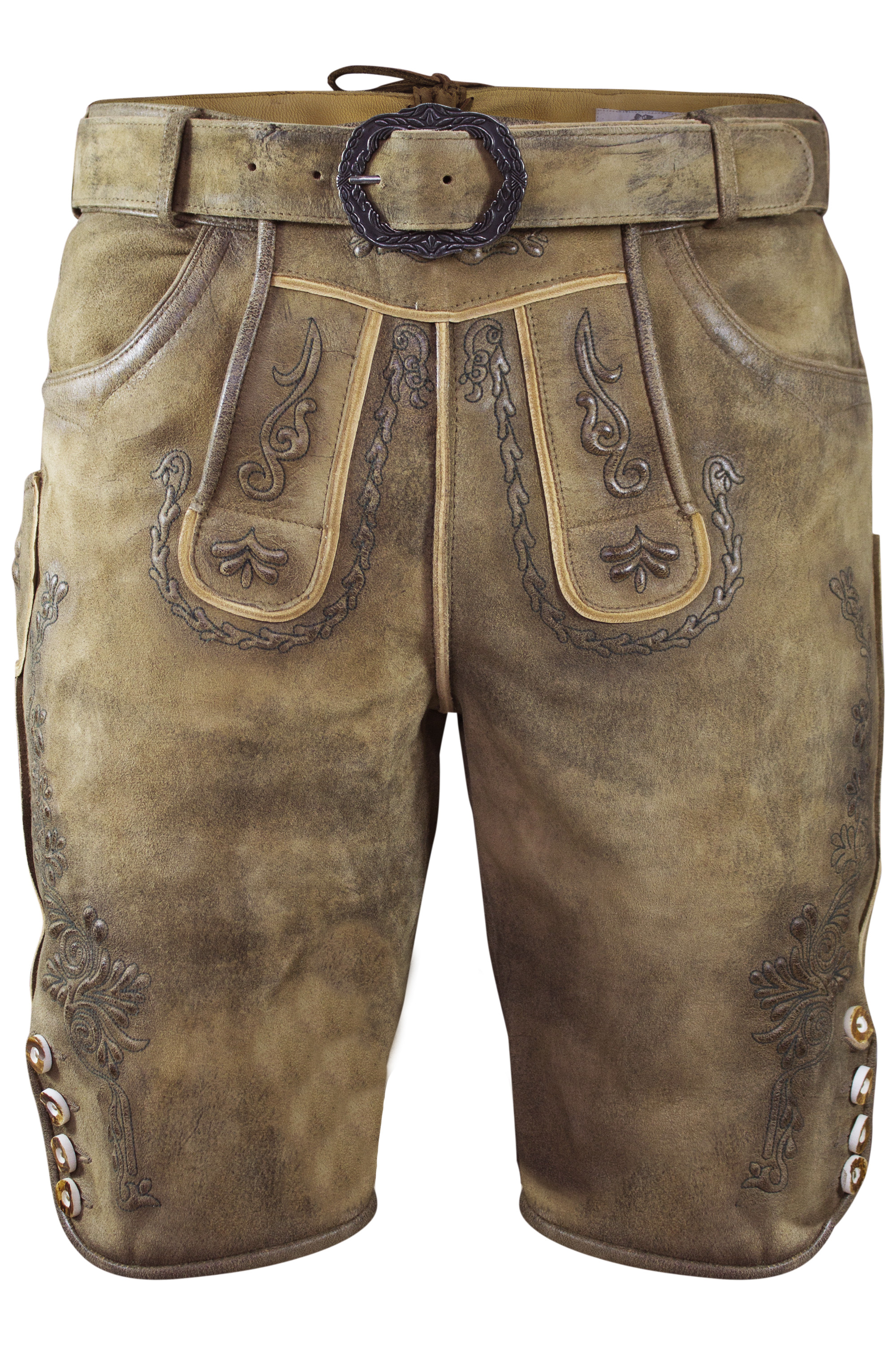 Bild von Kurze Wildbock Lederhose Erwin siberia II
