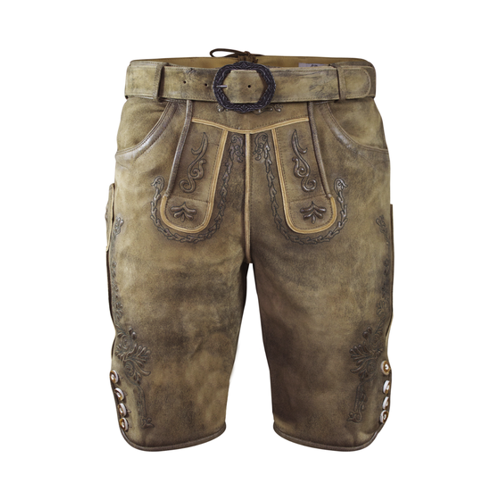 Bild von Kurze Wildbock Lederhose Erwin siberia II
