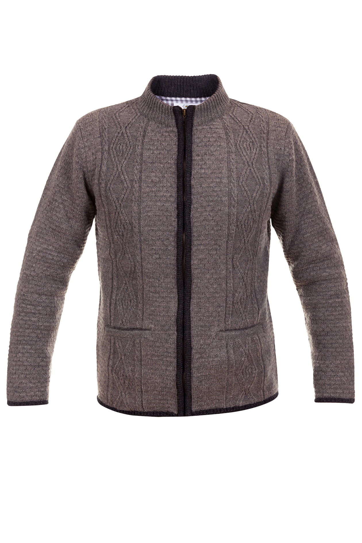 Bild von Strickjacke Helmut hellgrau