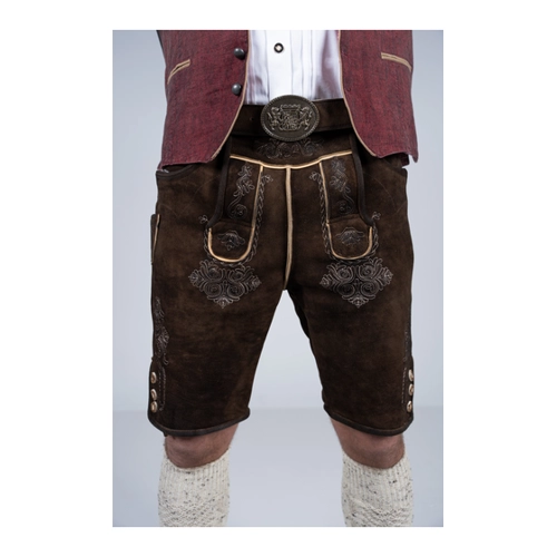 Bild von Kurze Wildbock Lederhose Elijah